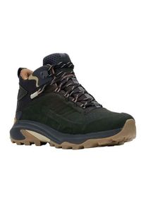 Buty trekkingowe męskie Merrell Moab Speed 2 Ltr Mid Wp. Wysokość cholewki: za kostkę. Zapięcie: sznurówki. Kolor: wielokolorowy. Materiał: skóra. Szerokość cholewki: normalna. Sport: turystyka piesza