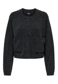 only - ONLY Kardigan Piemonte 15344118 Szary Regular Fit. Kolor: szary. Materiał: syntetyk #4