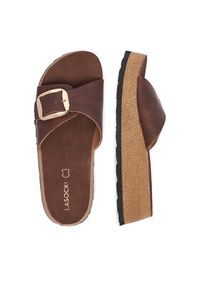 Lasocki Klapki CEO-W24Q19601-01 Brązowy. Kolor: brązowy. Materiał: skóra #6