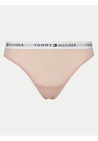 TOMMY HILFIGER - Tommy Hilfiger Komplet 3 par stringów UW0UW05532 Kolorowy. Materiał: syntetyk. Wzór: kolorowy #3