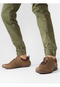 CAT Footwear Półbuty Instruct P722311 Brązowy. Kolor: brązowy. Materiał: nubuk, skóra #7