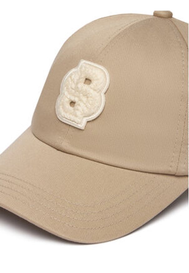 BOSS Czapka z daszkiem Ari-B 50562252 Beżowy jasny. Kolor: beżowy. Materiał: bawełna