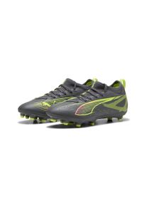 Puma - Młodzieżowe buty piłkarskie ULTRA 5 MATCH FG/AG PUMA. Kolor: żółty, wielokolorowy, niebieski, szary. Sport: piłka nożna