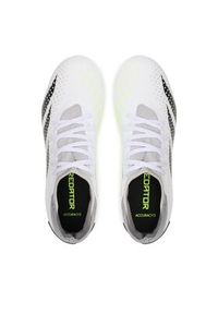 Adidas - adidas Buty do piłki nożnej Predator Accuracy.3 Firm Ground GZ0024 Biały. Kolor: biały. Materiał: materiał