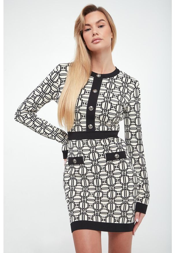 Elisabetta Franchi - Sukienka mini ELISABETTA FRANCHI. Długość: mini