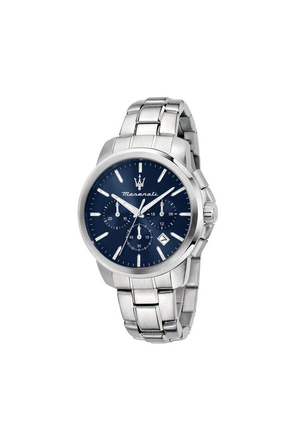 Zegarek Maserati. Kolor: srebrny