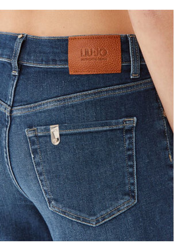Liu Jo Jeansy UF3144 D4839 Granatowy Perfect Fit. Kolor: niebieski
