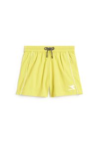 Diadora - Spodenki krótkie męskie DIADORA BEACH SHORT CHROMIA. Kolor: żółty. Długość: krótkie