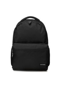 Wittchen - Plecak basic duży czarny. Kolor: czarny. Materiał: poliester. Styl: casual #1