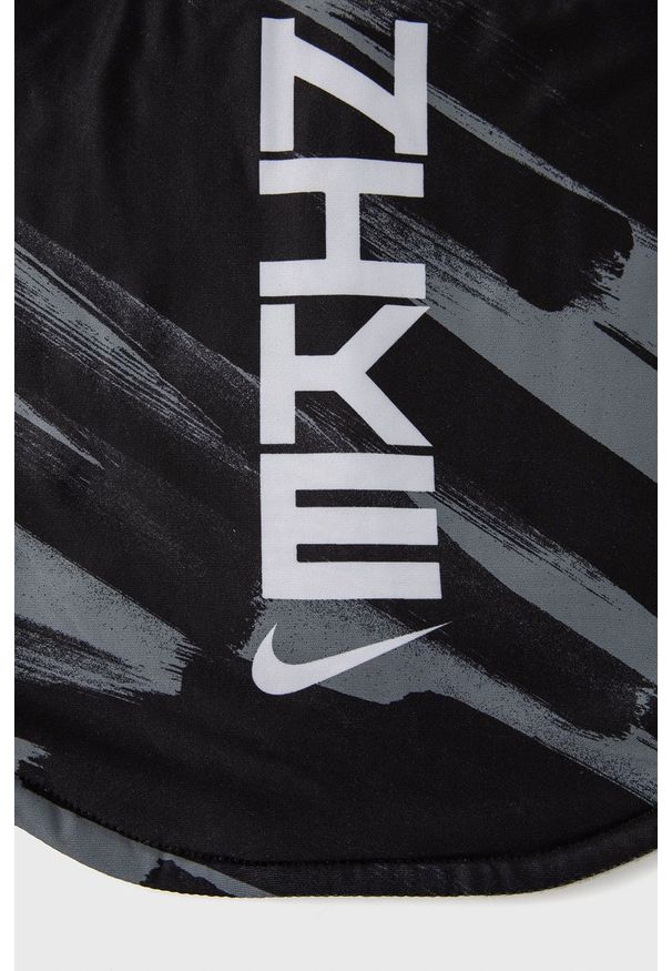 Nike Komin kolor szary wzorzysty. Kolor: szary. Materiał: dzianina, materiał