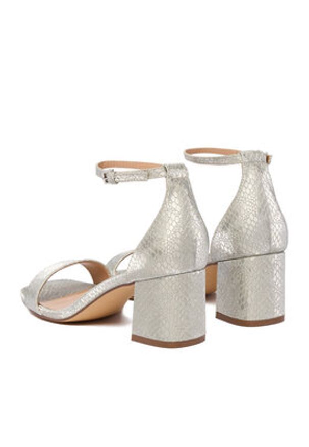 DeeZee Sandały CEO-HJY0223010-1 Srebrny. Kolor: srebrny. Materiał: materiał