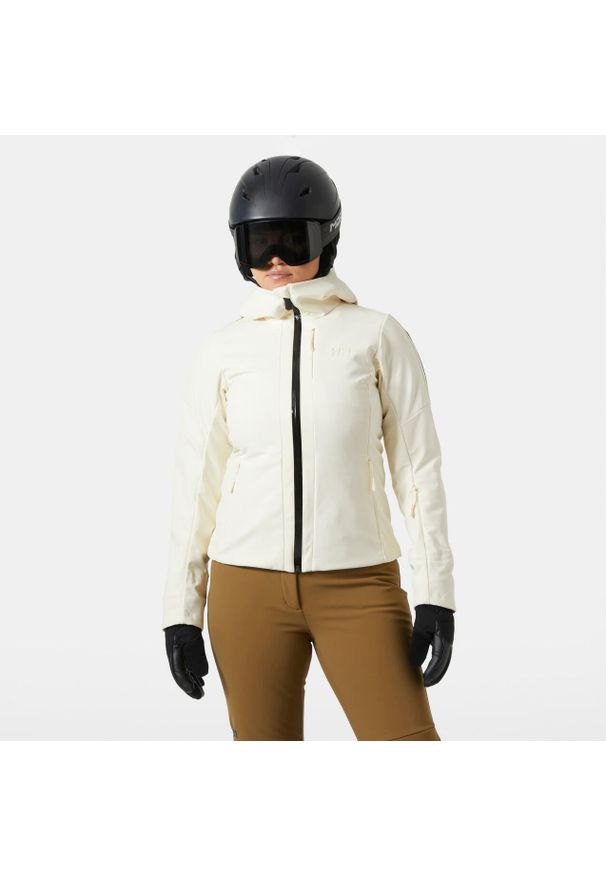 Damska kurtka narciarska 3 w 1 Helly Hansen Avanti. Kolor: beżowy, wielokolorowy, biały. Materiał: softshell. Sezon: zima. Sport: narciarstwo