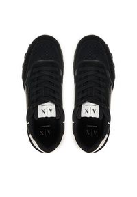 Armani Exchange Sneakersy XM002197 AF17447 MC024 Czarny. Kolor: czarny. Materiał: zamsz, skóra #6
