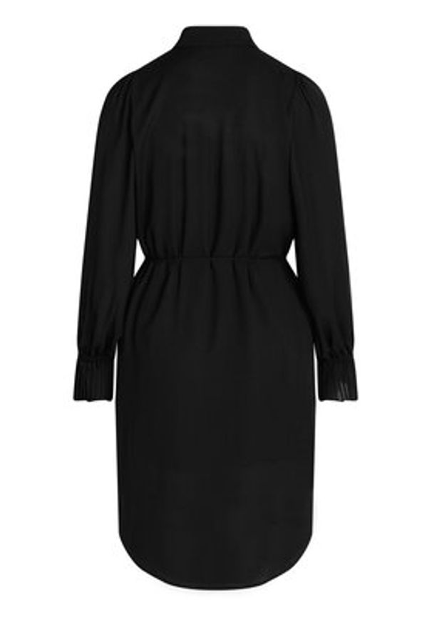 Bruuns Bazaar Sukienka codzienna Camilla Adda BBW3299 Czarny Regular Fit. Okazja: na co dzień. Kolor: czarny. Materiał: syntetyk. Typ sukienki: proste. Styl: casual