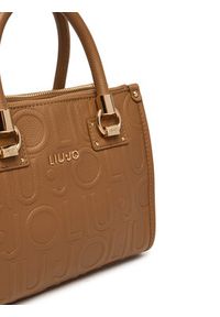 Liu Jo Torebka Ecs S Satchel AF5163 E0538 Brązowy. Kolor: brązowy. Materiał: skórzane