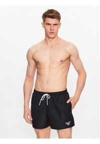 Emporio Armani Underwear Szorty kąpielowe 211752 3R438 00020 Czarny Regular Fit. Kolor: czarny. Materiał: syntetyk #3