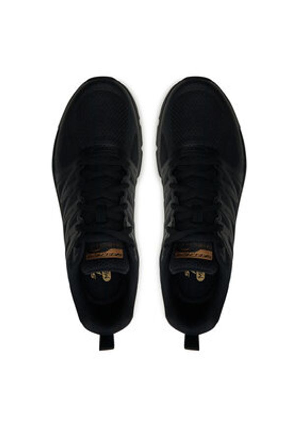 skechers - Skechers Sneakersy Revell 232657 Czarny. Kolor: czarny. Materiał: materiał