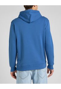 Lee - LEE PLAIN HOODIE MĘSKA BLUZA Z KAPTUREM BLUE UNION L80YSPUF 112145595. Typ kołnierza: kaptur #5