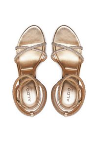 Aldo Sandały Manaelden 13816572 Złoty. Kolor: złoty. Materiał: materiał #3