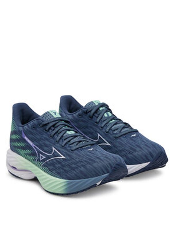 Mizuno Buty do biegania Wave Rider 28 J1GD2403 Szary. Kolor: szary. Materiał: materiał. Model: Mizuno Wave