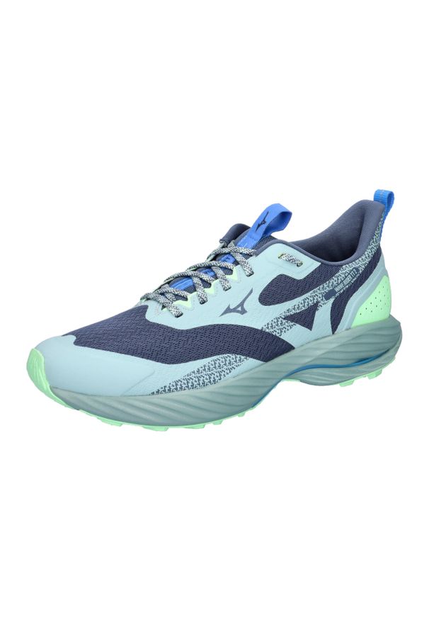 Buty do biegania męskie Mizuno Wave Rider Tt 2. Kolor: niebieski. Materiał: syntetyk, materiał. Szerokość cholewki: normalna. Model: Mizuno Wave. Sport: bieganie