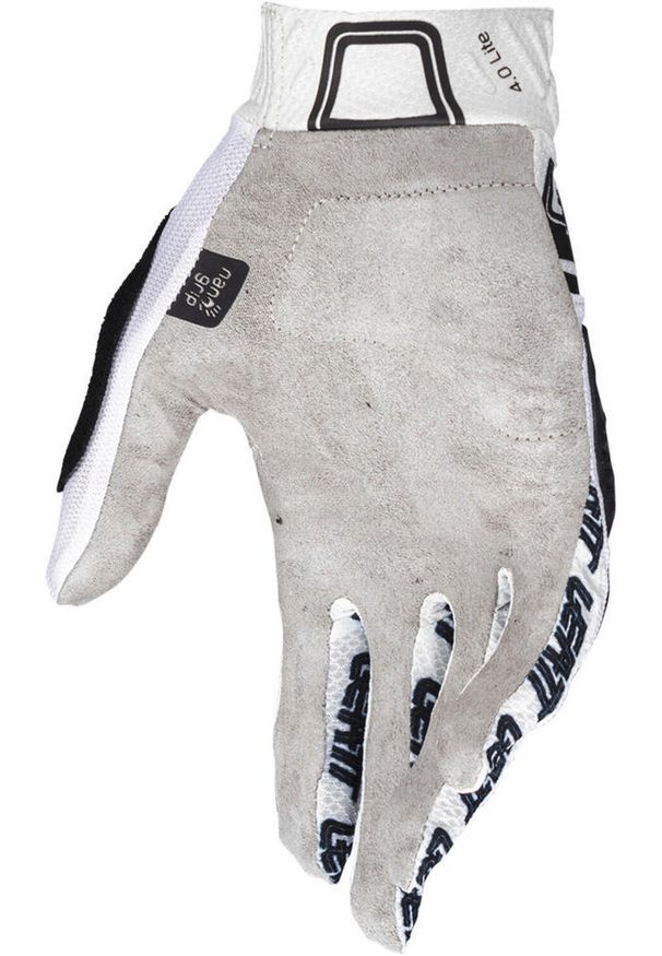 Rękawice rowerowe LEATT Glove MTB 4.0 Lite. Kolor: biały. Sport: kolarstwo