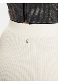 Guess Spódnica ołówkowa W5RD83 Z2Y50 Écru Slim Fit. Materiał: syntetyk #5