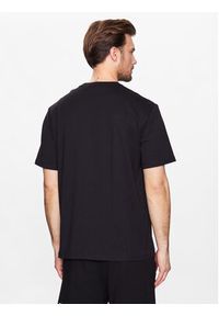 Just Cavalli T-Shirt 74OBHF17 Czarny Regular Fit. Kolor: czarny. Materiał: bawełna #5
