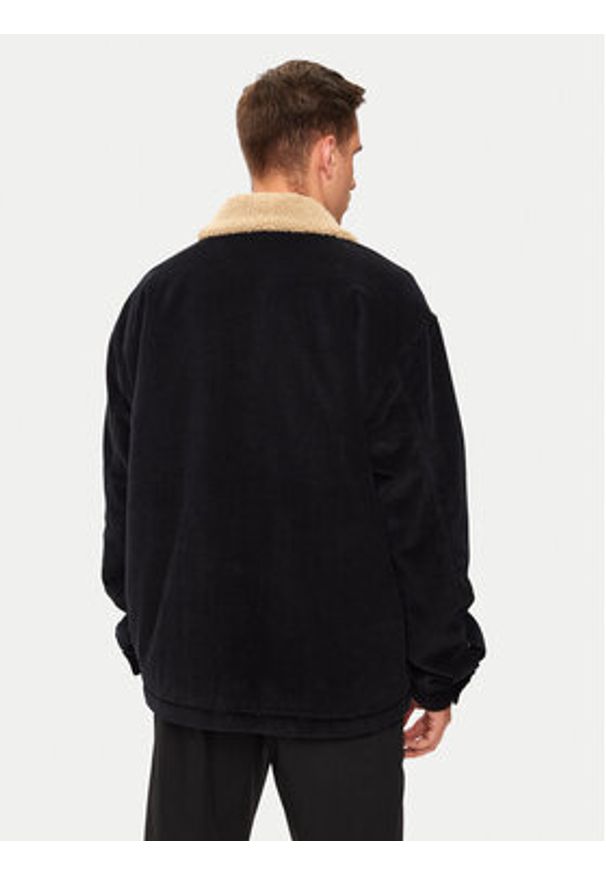 Quiksilver Kurtka przejściowa DNA Sherpa Harrington EQYJK04064 Czarny Regular Fit. Kolor: czarny. Materiał: bawełna