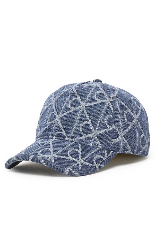 Czapka z daszkiem Calvin Klein. Kolor: niebieski