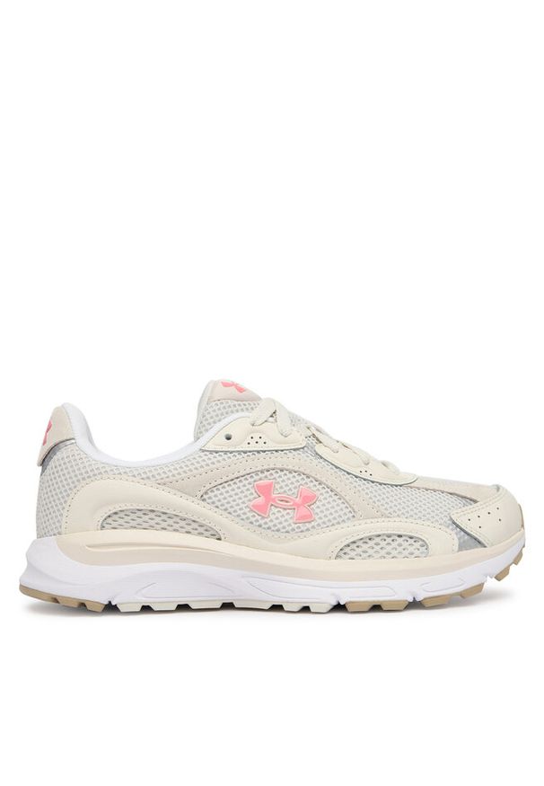 Sneakersy Under Armour. Kolor: kremowy