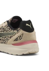 Puma - Damskie sneakersy Softride Cosmic Animal Flair PUMA Toasted Almond Black Beige. Okazja: na co dzień. Kolor: czarny, wielokolorowy, beżowy