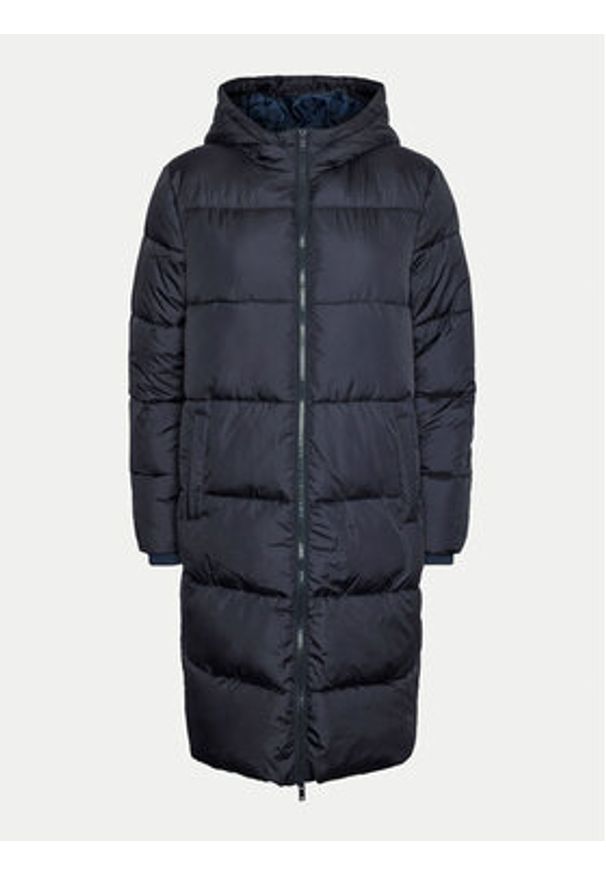 Pieces Kurtka zimowa 17115627 Granatowy Regular Fit. Kolor: niebieski. Materiał: syntetyk. Sezon: zima