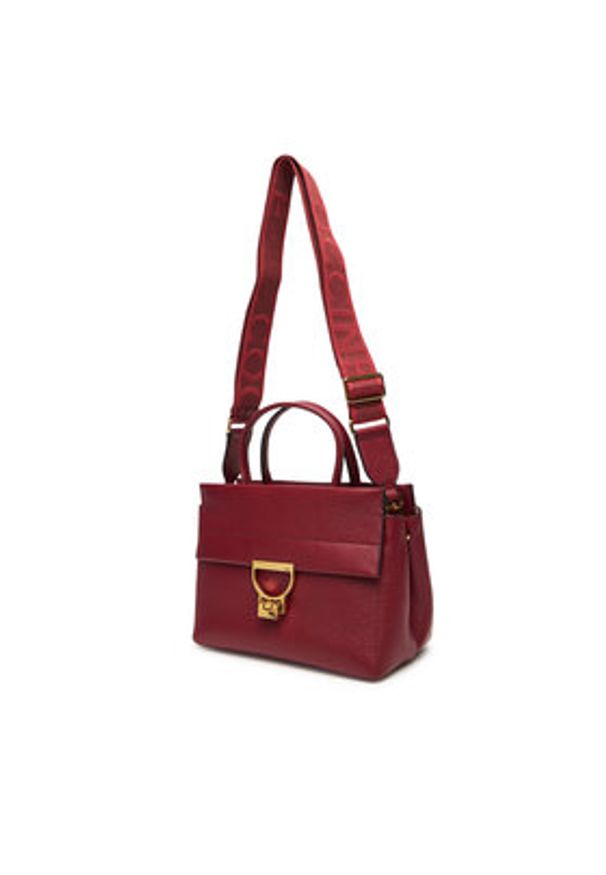 Coccinelle Torebka ND8 Arlettis Signature E1 ND8 18 01 01 Bordowy. Kolor: czerwony. Materiał: skórzane