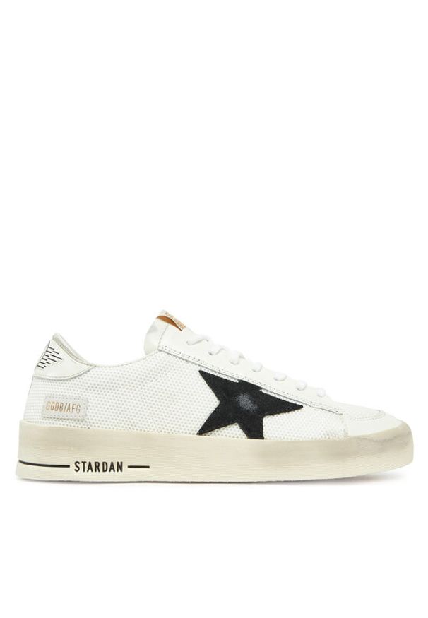 GOLDEN GOOSE - Golden Goose Sneakersy Stardan Gambetto Unico GMF00328.F003028.10283 Biały. Kolor: biały. Materiał: materiał