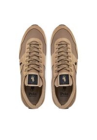 Polo Ralph Lauren Sneakersy Train 89 Pp 809965080001 Beżowy. Kolor: beżowy. Materiał: skóra #3