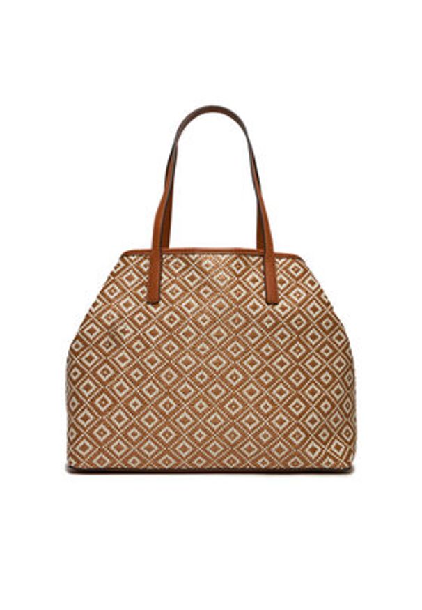 Guess Torebka Vikky HWWR93 18290 Beżowy. Kolor: beżowy. Materiał: skórzane