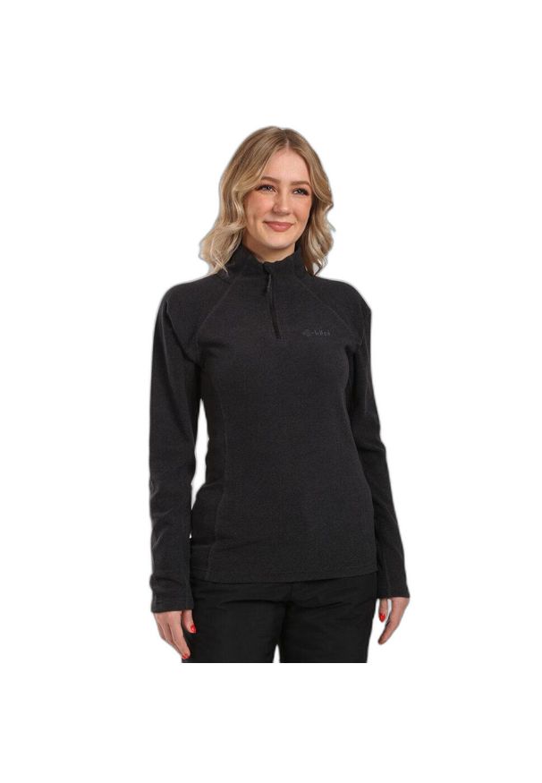 Damski polar Kilpi Almeri. Kolor: czarny. Materiał: polar. Sezon: zima. Sport: narciarstwo