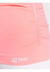 DKNY Sport Top DP2T8851 Różowy Slim Fit. Kolor: różowy. Materiał: syntetyk. Styl: sportowy #5