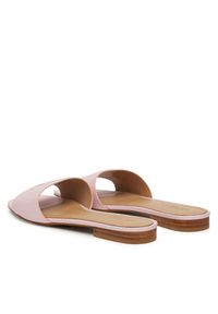 Lauren Ralph Lauren - LAUREN RALPH LAUREN Klapki Everley 802959143007 Różowy. Kolor: różowy. Materiał: skóra