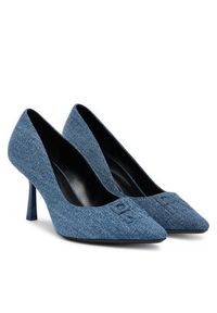 DKNY Szpilki K3566335 Niebieski. Kolor: niebieski. Materiał: materiał. Obcas: na szpilce #6