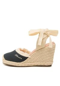 Blauer Espadryle S3WELLS01/CAN Granatowy. Kolor: niebieski. Materiał: materiał #5