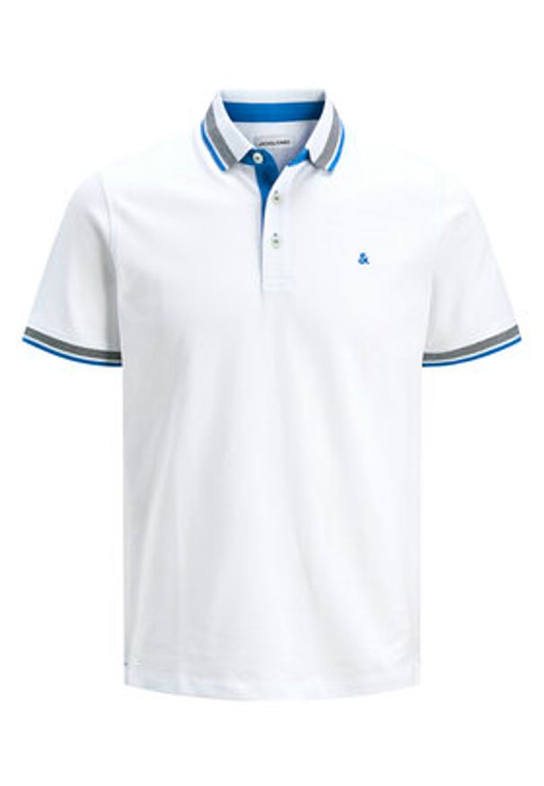 Jack & Jones Komplet koszulek polo Paulos 12191216 Kolorowy Slim Fit. Typ kołnierza: polo. Materiał: bawełna. Wzór: kolorowy