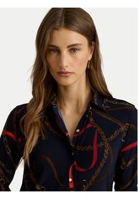 Lauren Ralph Lauren - LAUREN RALPH LAUREN Koszula 200P03716001 Granatowy Regular Fit. Kolor: niebieski. Materiał: syntetyk #3