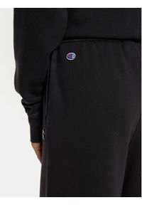 Champion Spodnie dresowe 117661 Czarny Wide Leg. Kolor: czarny. Materiał: bawełna #2
