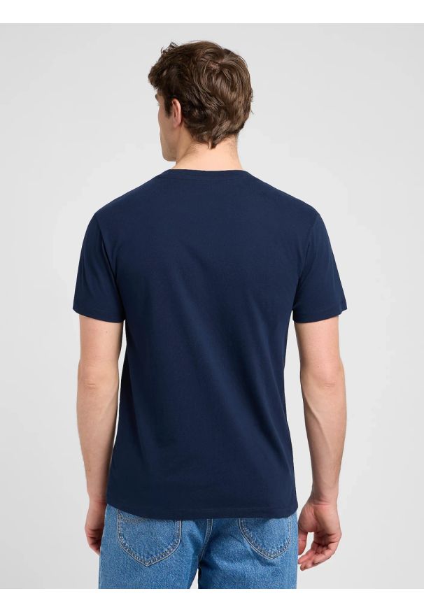 Lee - MESKA KOSZULKA LEE ULTIMATE POCKET TEE RIVET NAVY 112370493
