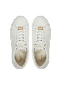 TwinSet - TWINSET Sneakersy 251TCP01C Biały. Kolor: biały. Materiał: skóra