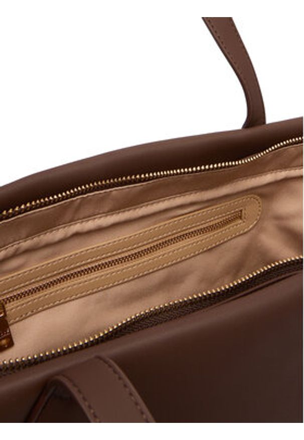 Love Moschino - LOVE MOSCHINO Torebka JC4395PP0NKD031A Brązowy. Kolor: brązowy. Materiał: skórzane