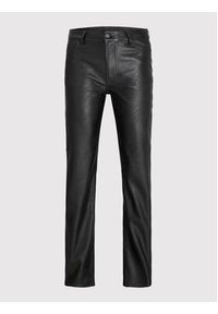 JJXX Spodnie z imitacji skóry Kenya 12201557 Czarny Regular Fit. Kolor: czarny. Materiał: syntetyk, skóra #7