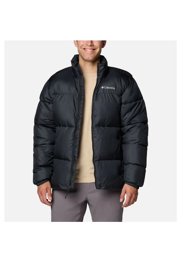 columbia - Kurtka Zimowa Męska Columbia Puffect III. Kolor: czarny. Materiał: syntetyk, materiał. Sezon: zima. Styl: sportowy